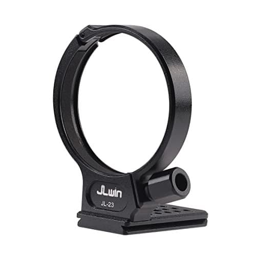 Foto4easy JL-23 Lens Collar Tripod Mount Ring for Sigma 100-400mm F5-6.3 DG DN OS (E/L Mount) Lens Sony FE Mount Sigma 105mm f/1.4 DG HSM Art Lens,Bottom with Quick Release Plate for Arca-Type Clamp