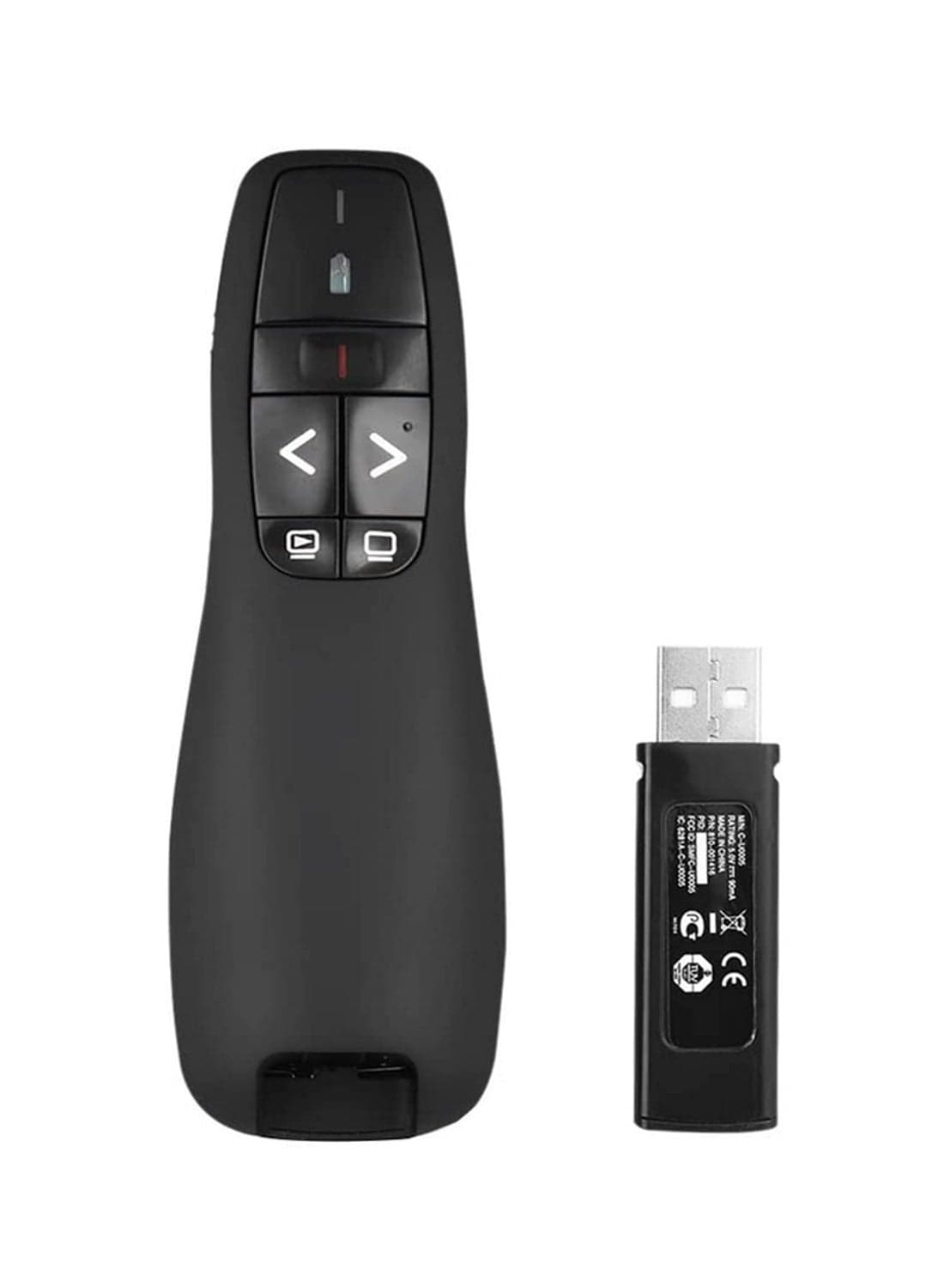 R400 2.4G Hz Mini Wireless Laser Pointer Presenter Receiver Remote Control IR PPT Presenter 650nm Lazer
