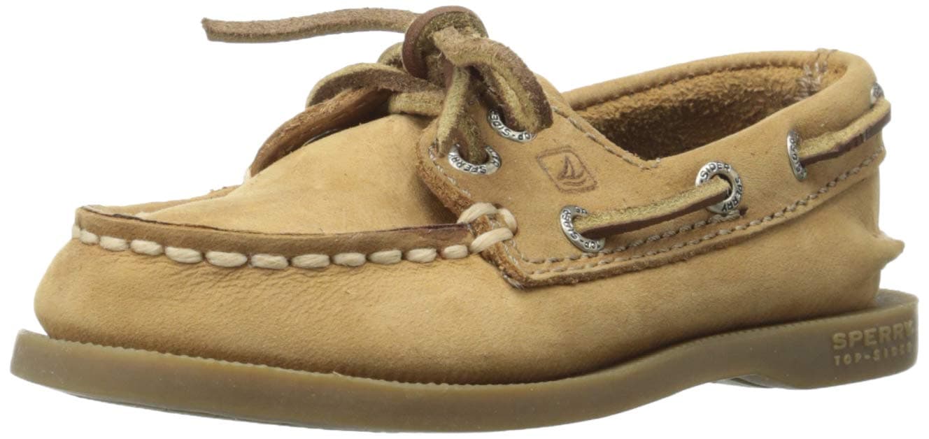 Sperry unisex child Authentic Original Boat Shoe, Sahara, 6.5 Big Kid US