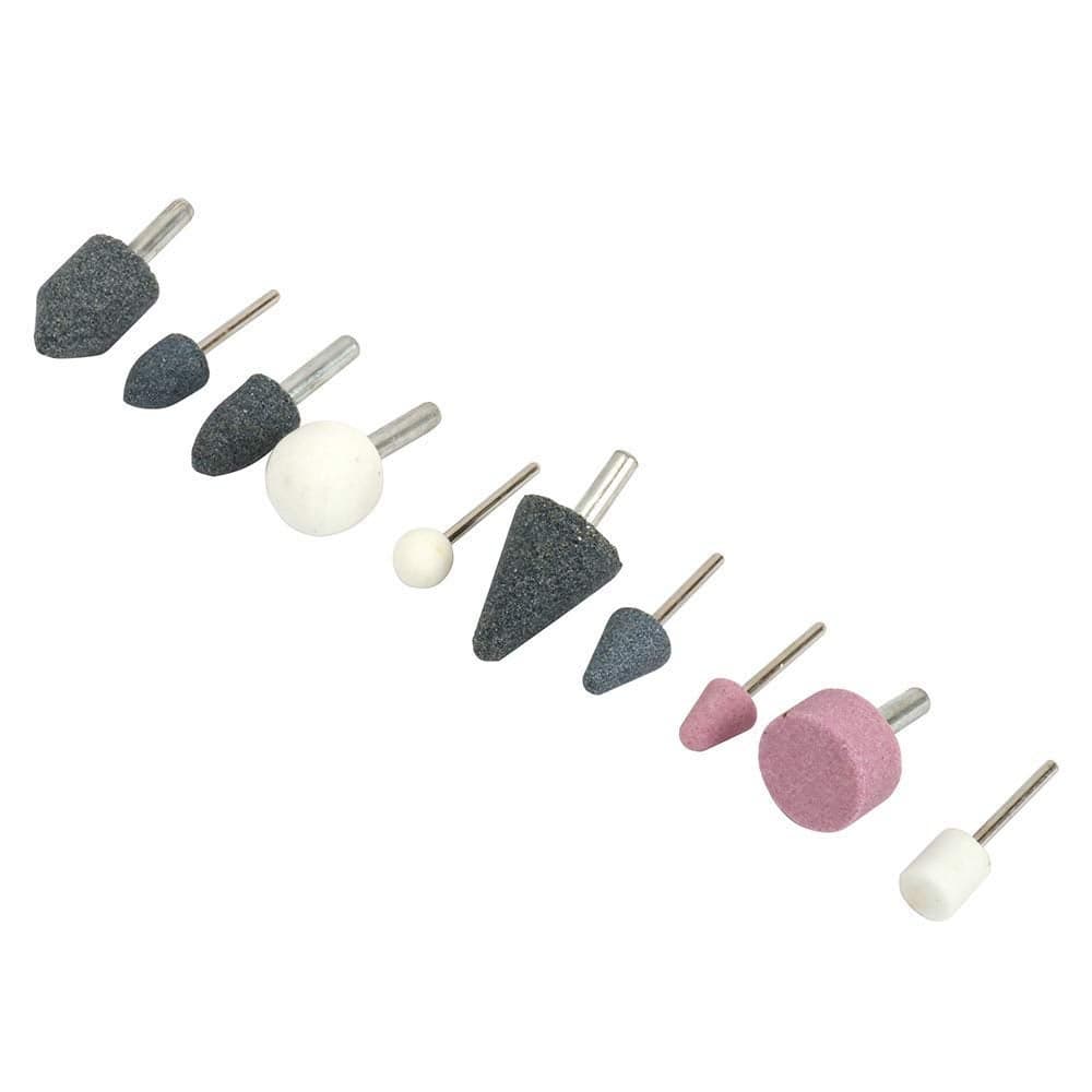 DIY Crafts Design No 9 Shank 18 14 10 Pcs Shank Abrasive Mounted Stone Grinding Wheel Head Ceramic Grinding Burr Wheel RotaDesign No 9 Shank 18 14