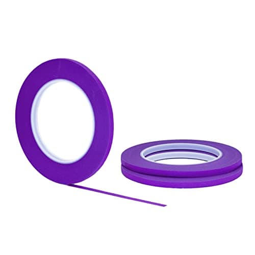 STIKK Painters Tape - 3pk Purple Painter Tape - 1/4 inch x 60 Yards - Paint Tape for Painting, Edges, Trim, Ceilings - Masking Tape for DIY Paint Projects - Residue-Free Painting Tape