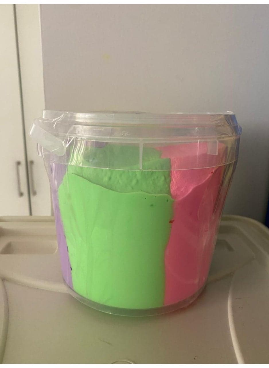 6 colors clay slime soft air dry squishy fun for girls and boys big size 500 grams