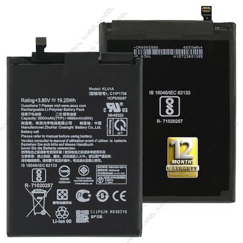 KAEEL ORIGINAL KL01A C11P1706 5000mAh for Asus Zenfone Max Pro M2 ZB630KL-4J002IN with 12 Months Warranty.