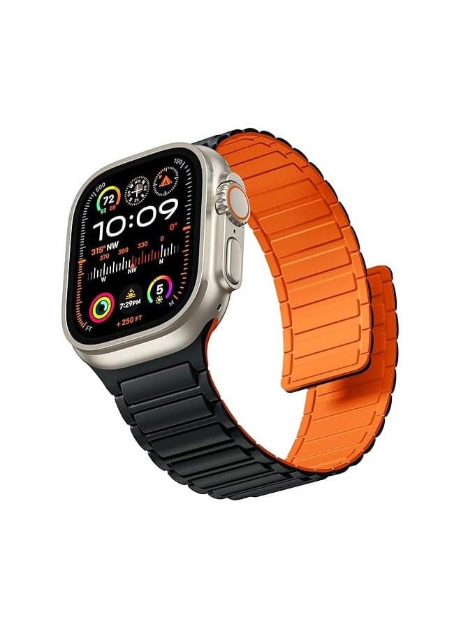 Soft Silicone Waterproof Strap Wristbands Compatible with iWatch Apple Watch Series Ultra 38/40/41/(S10)42mm Women Men