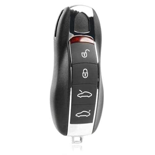 USARemote Keyless Entry Remote Car Key Fob 4-Button Replacement for Porsche 911 Boxter Cayenne Cayman Macan Panamera (KR55WK50138, 7PP-959-753-BQ, 315 Mhz)