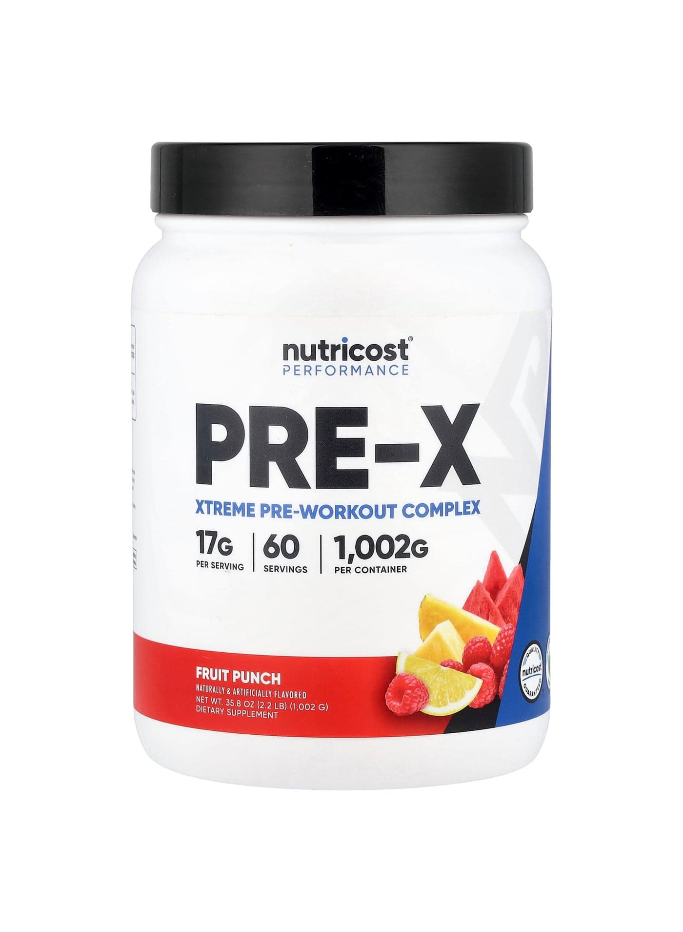 Performance, PRE-X, Xtreme Pre-Workout Complex, Fruit Punch, 2.2 lb (1,002 g)