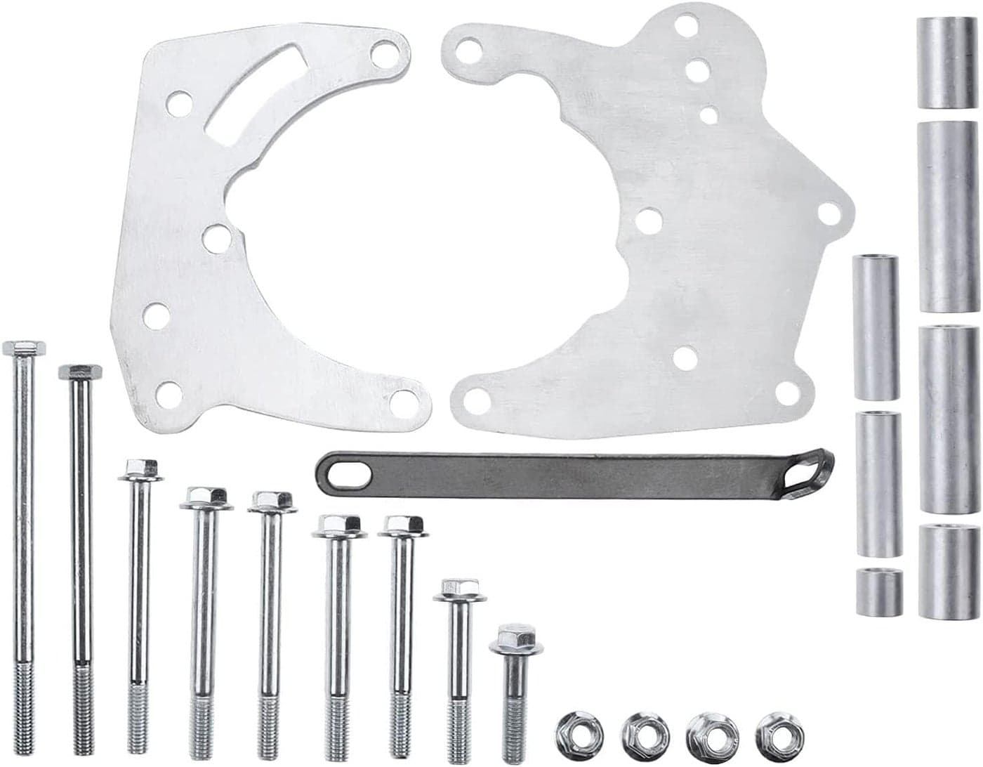 APremium LS R4 AC Air Conditioner Compressor Bracket Kit Replacement for Chevy GMC 19992013 LQ4 LQ9 LY6 Vortec Truck 1 Set