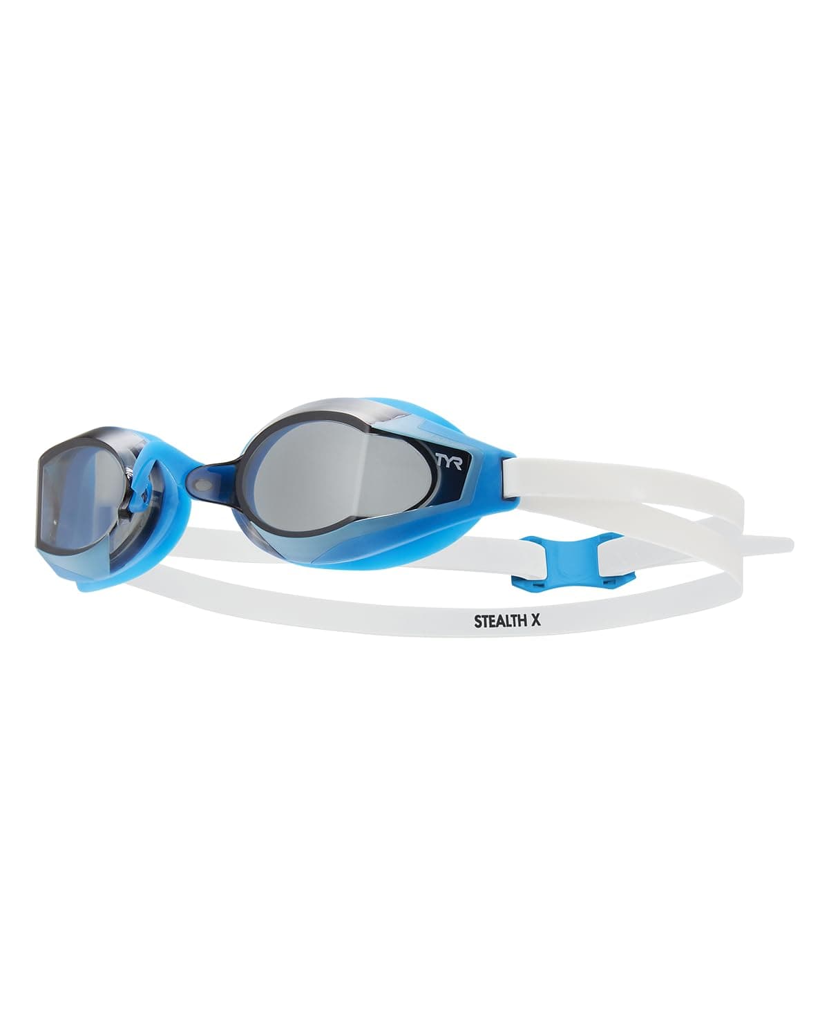 TYR StealthX Race Non Mirrored Adult Swim Goggles SmokeBlue