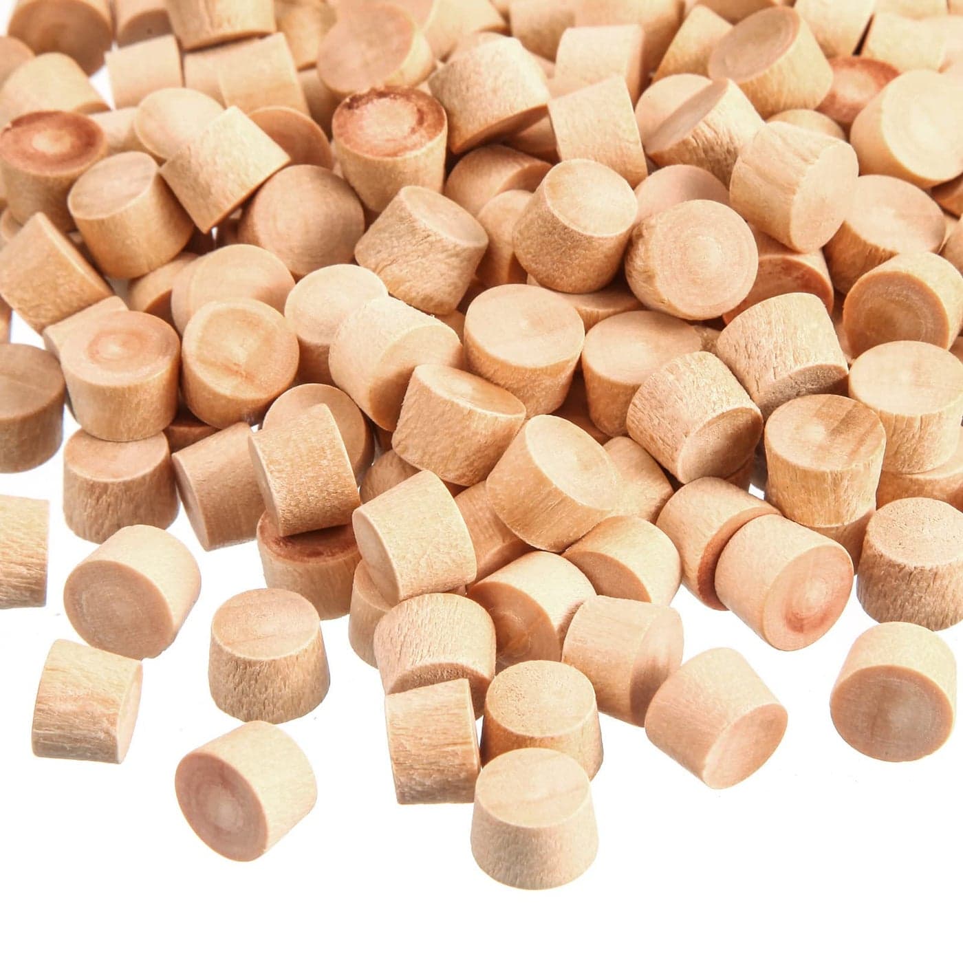 200 Piece Flat Head Wooden Screw Hole Plugs 38 Inch Hole Plugs Wood Caps Wooden Screw Covers