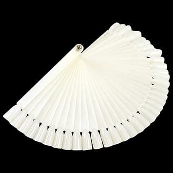 Nail Wheel fan 50 Pieces on Sticks for Vanish Practice Colour Spectrum Display By TRIXES