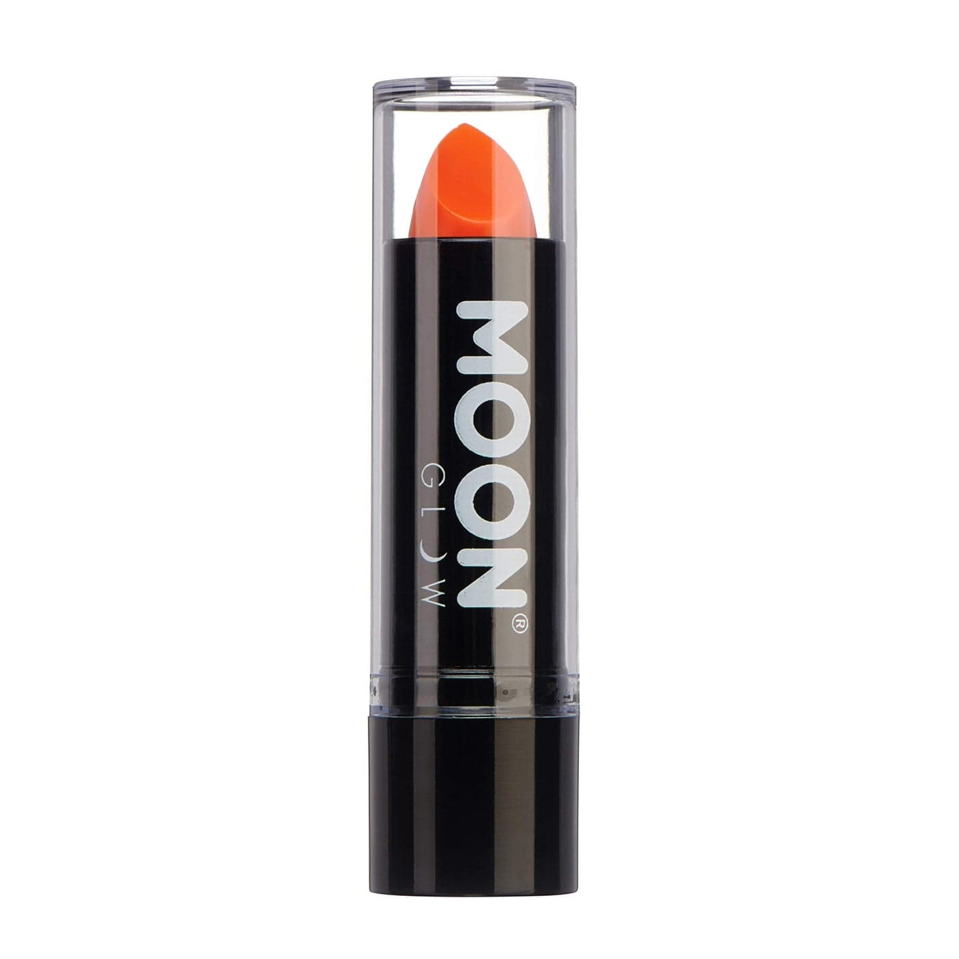Moon Glow Blacklight Neon UV Lipstick 016oz Intense Orange Glows brightly under BlacklightsUV Lighting