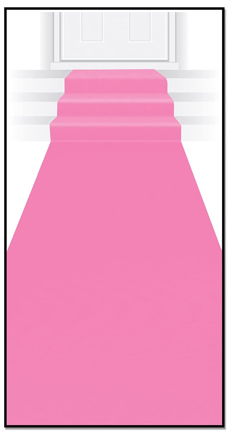 Beistle Pink Carpet Runner