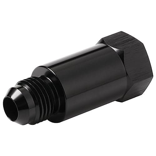 Podavelle 8AN Female to AN8 Male Inline Roll Over Breather Vent Valve Fitting Aluminum Black