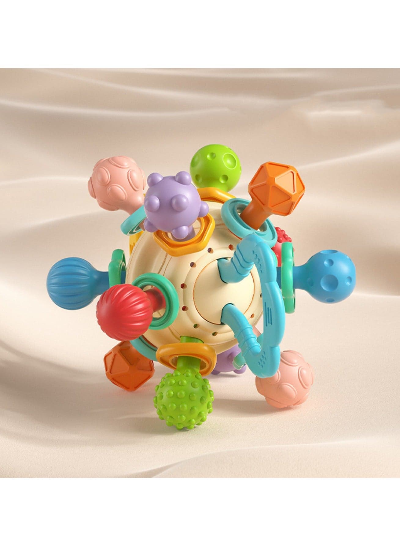 Baby Sensory Teething Toys for Newborn Boys and Girls Ages 0 to 18 Months Educational Rattles Chew Toys for Toddlers Learning Development