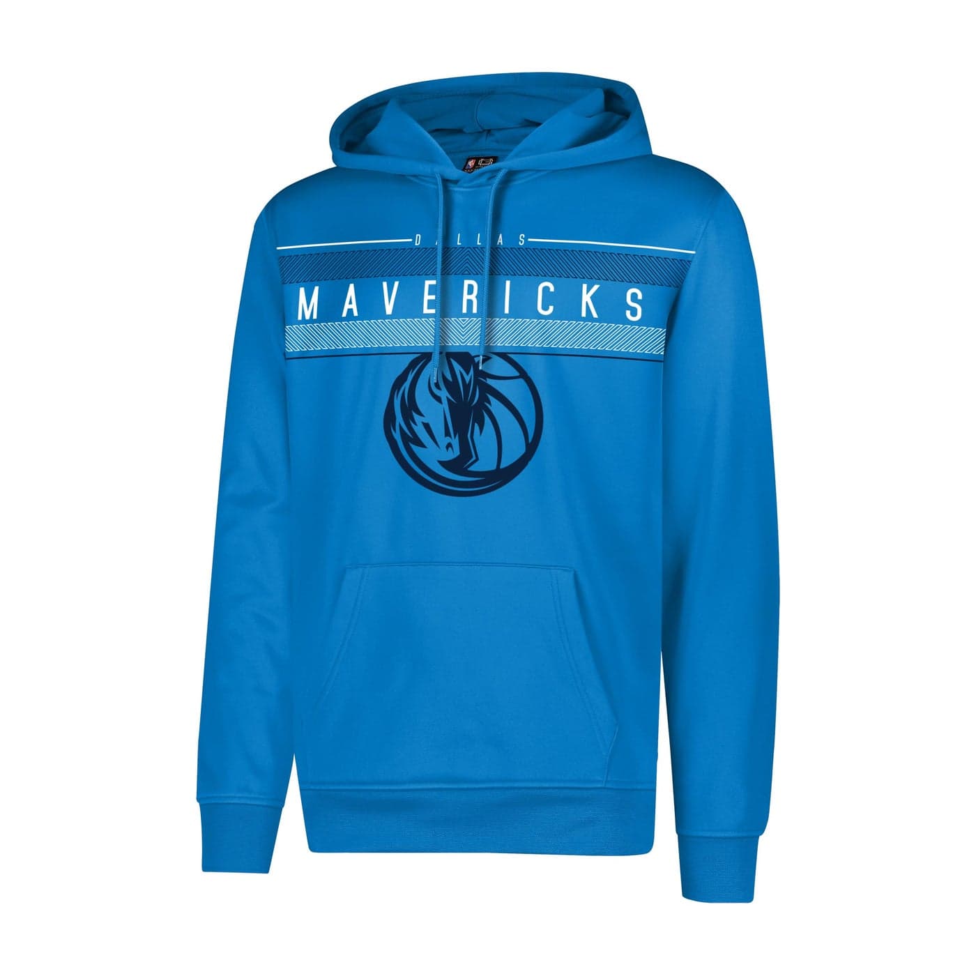 Ultra Game NBA Official Mens Super Soft Midtown Hoodie Pullover Sweatshirt Unisex Dallas Mavericks Team Color Medium