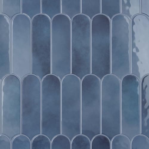 VaryPaper 20 Sheets Kitchen Backsplash Tiles Peel and Stick Back Splash Blue Tile Waterproof Self Adhesive Vinyl Backsplash Sticky Tiles for Walls Removable Laundry Room Bathroom Wall Tile 12''x12''