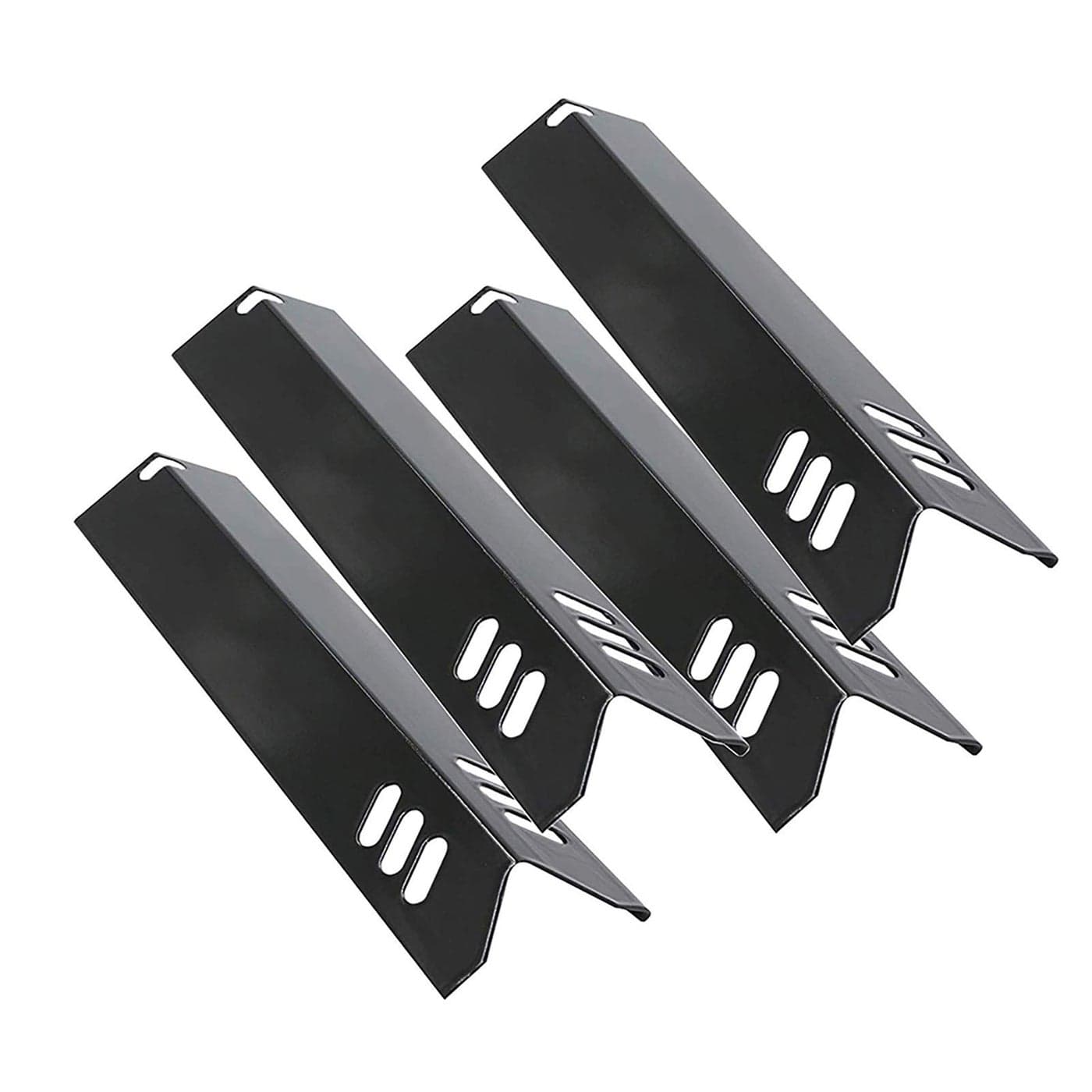 Criditpid Porcelain Grill Heat Shields Replacment for DynaGlo DGF510SBP DGF493BNP Barbeque Grill Heat Plates for Backyard Grill Replacement Parts BY1510100102 BY1310100113 GBC1460W