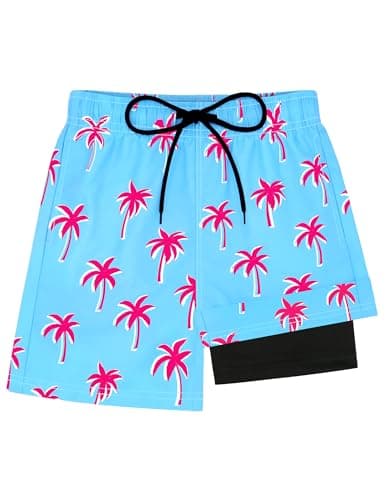 Olreco Big Boys Swim Trunks Size 10-12 Swimming Trunks for Boys Bathing Suits Size 10-12 Boy Swimsuit for Kids Swim Shorts Kids