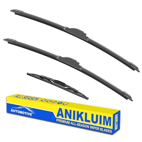 ANIKLUIM® 24"+ 18" Wiper Blades with 13" Rear Wiper Blade Set Replacement for 2018-2021 Chevrolet Chevy Equinox 2019-2023 Blazer Windshield Wipers Original Factory Quality (Pack of 3)