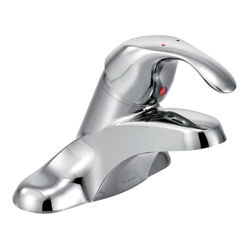 Moen 8439F05 Commercial MBition 4Inch Centerser Bathroom Faucet with 3Inch Lever Handle 05gpm Chrome