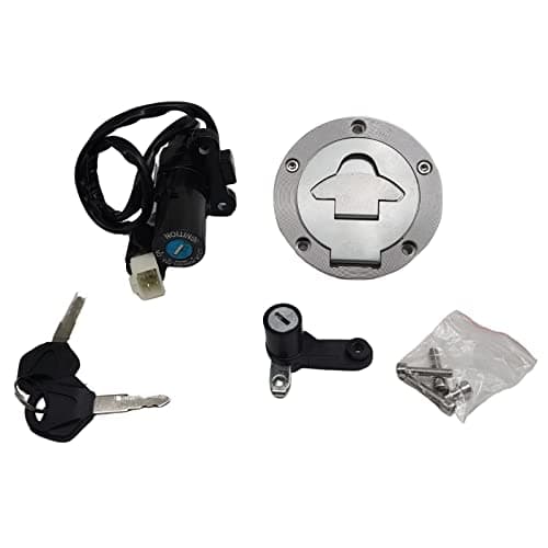 XDF Ignition Switch Gas Fuel Tank Cap Seat Lock Key Set Compatible For Yamaha YZF-R25/R3 2015-2019 For YZF R3 RH07 RH12