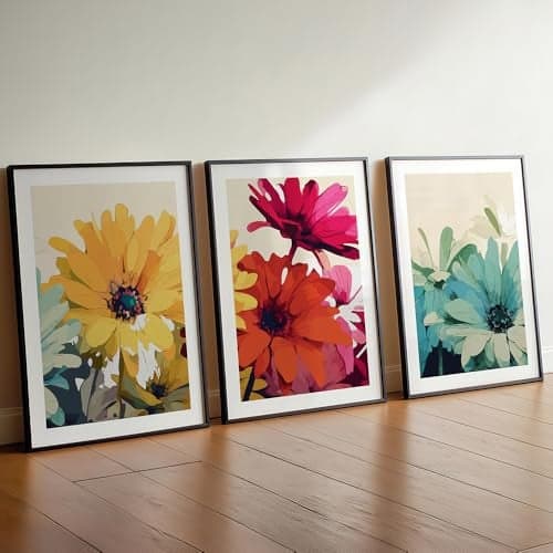 COLOSSAL ART HOUSE Set of 3 paintings for wall for Living Room, Paintings for Bedroom & Wall Art for Home Decor - (13x17 Inch, Paintings for Office Walls)