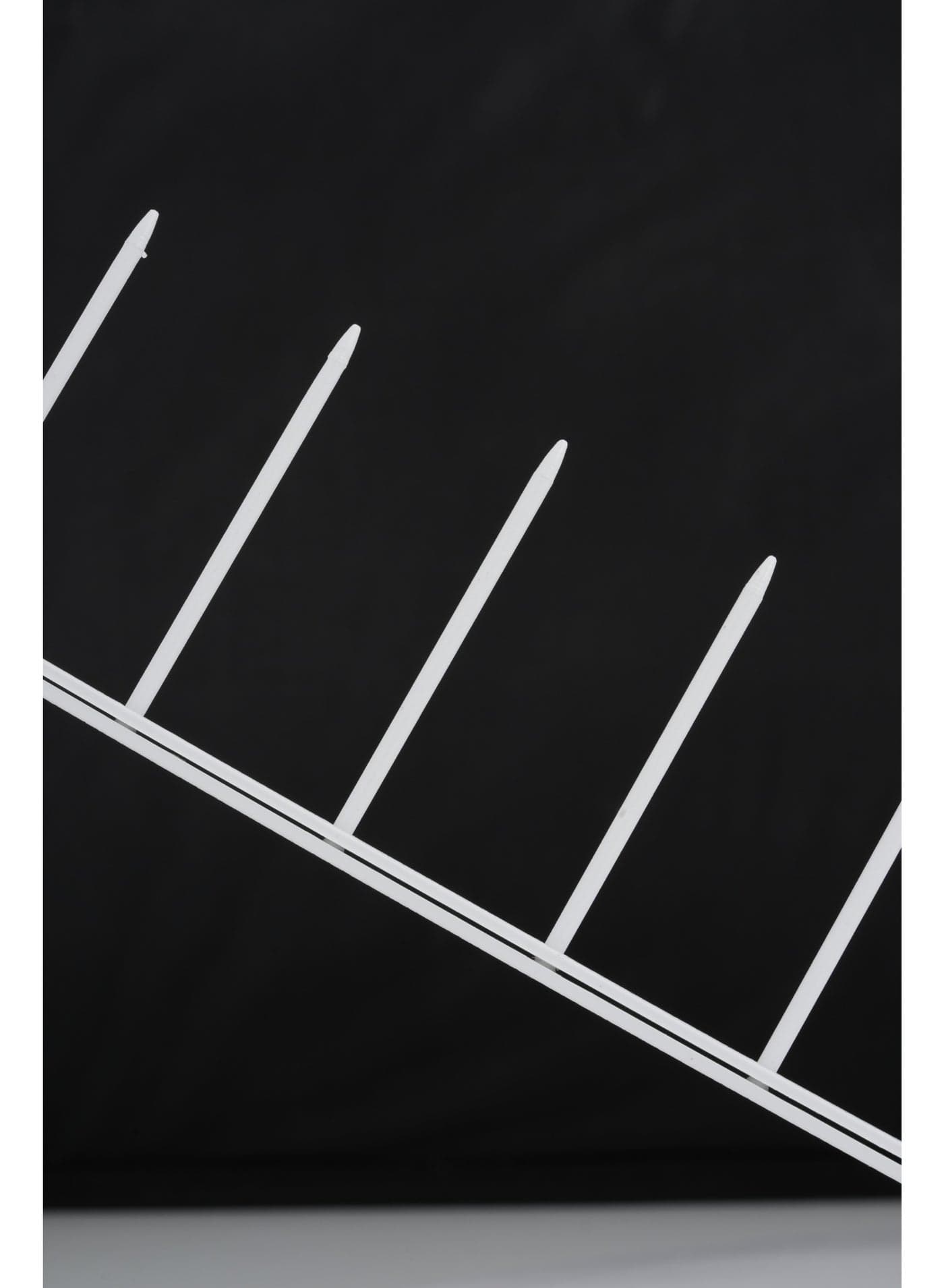 STANX Premium Velo Bind Strips 50mm White – 2" Depth, Heavy-Duty 10-Prong Binding Strips, Box of 100, Compatible with Velo Binding Machines
