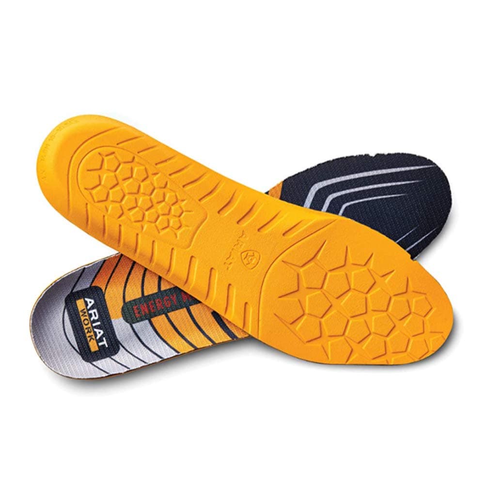 ARIAT Mens Energy Max Work Insole Round Toe Orange 115