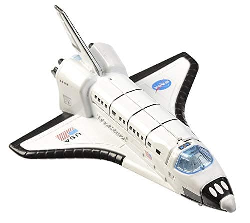 Playmaker Toys NASA USA Space Shuttle Die Cast 6 1400 Scale wLight Sound and Pullback Action