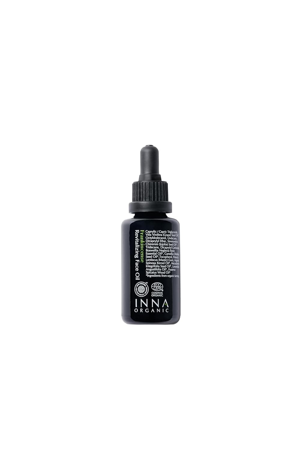 FRANKINCENSE REVITALIZING FACE OIL Antiaging Wrinkle Care Moisturizing Luxury Clean Beauty Certified Organic 1 fl oz