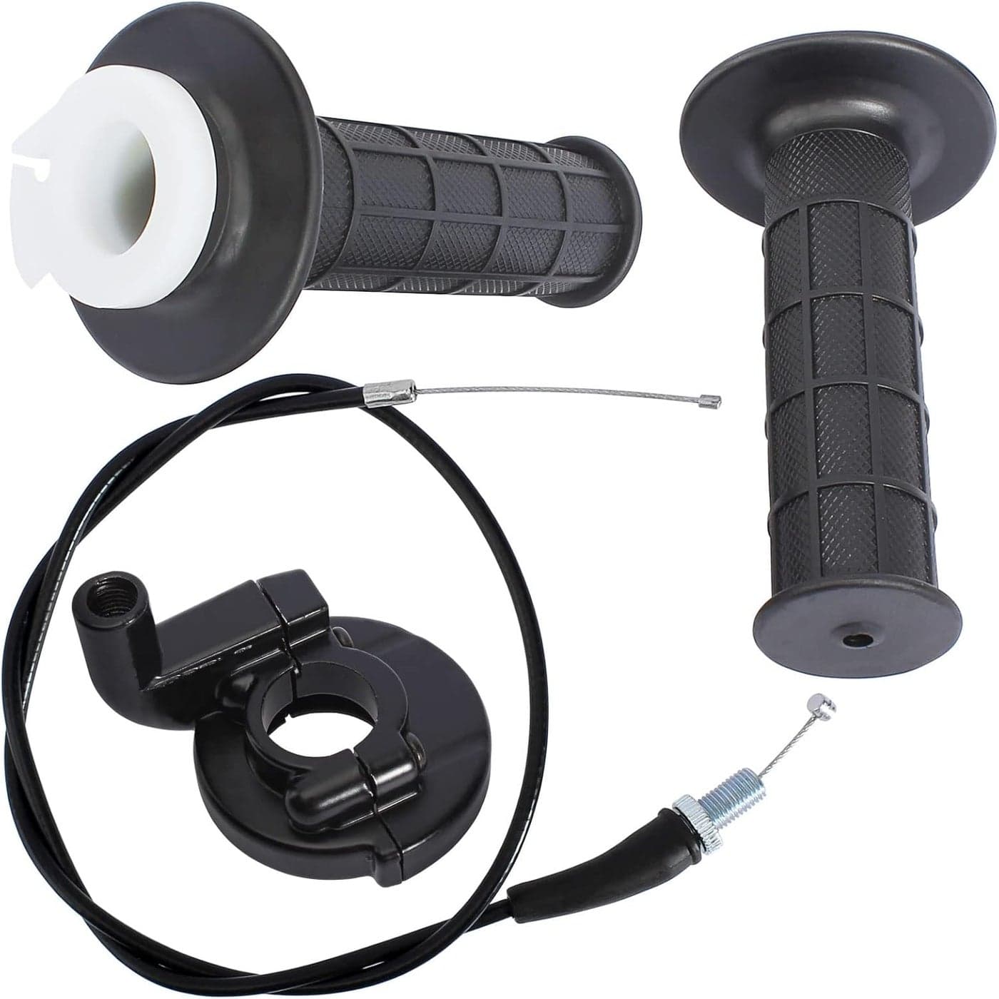 LIYYDS Throttle Cable Twist Handle Grip Set for Suzuki