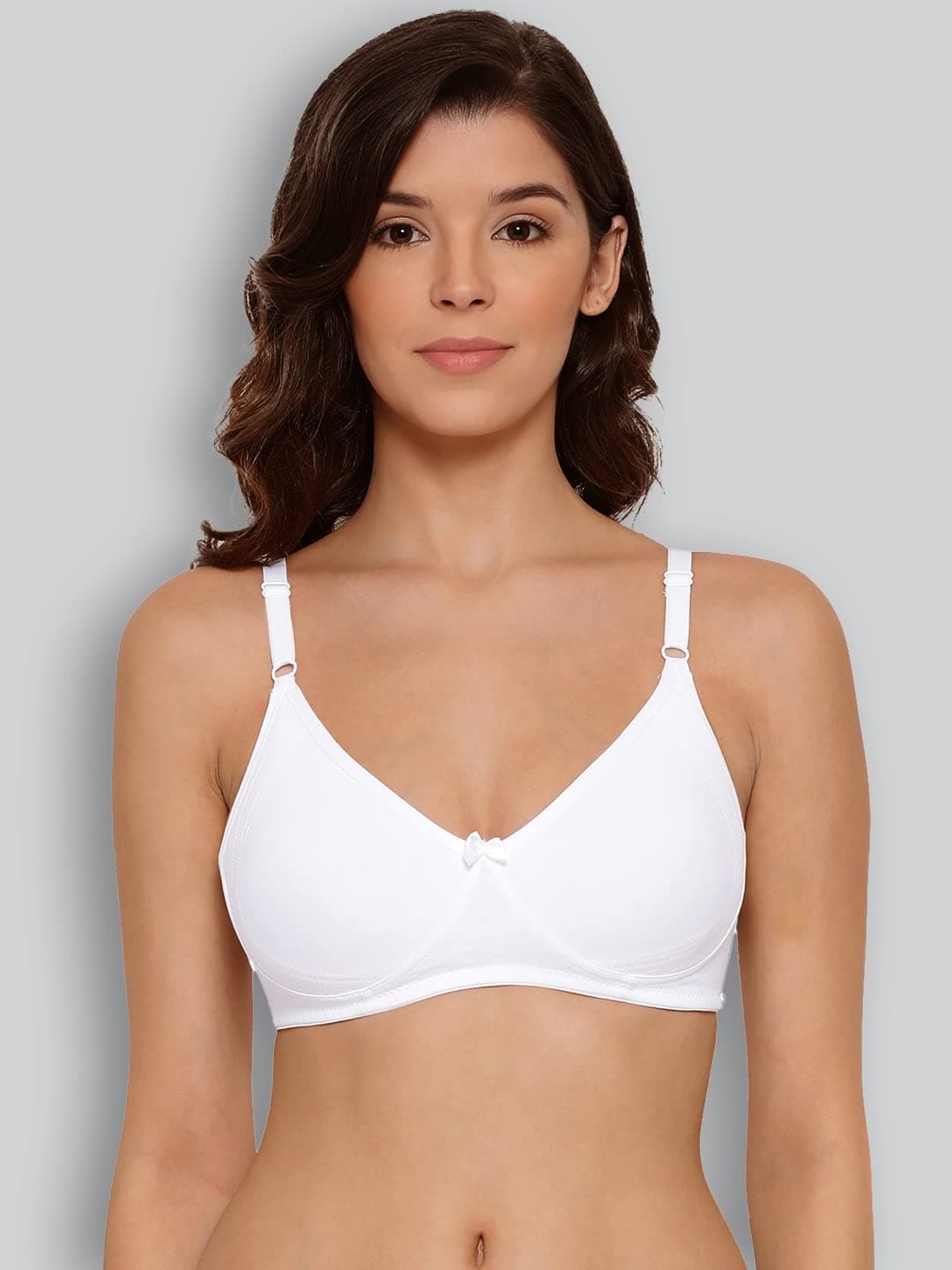 LUX LYRA Minimiser Underwired Bra (LYRA_BRA_513_1PC_White_36 B)