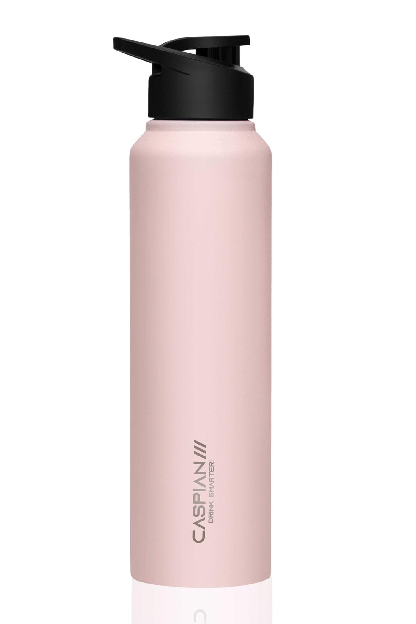 CASPIAN /// HIke ISI Certified Stainless Steel Water Bottle 1 ltr. (Pink, 1 Litre) | Leak Proof Sipper for Fridge Home Office Travel School Kids Boys Girls Adults Sports Gym Yoga Gift|BPA Free