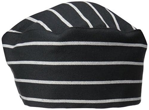 Uncommon Threads Unisex Cotton Twill Beanie, Chalk Stripe, One Size