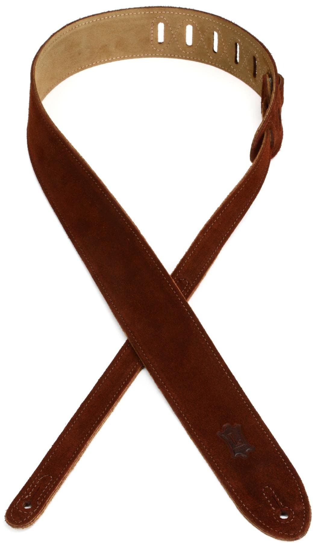 Levy's Leathers 2" Suede Leather Strap Brown,Brown