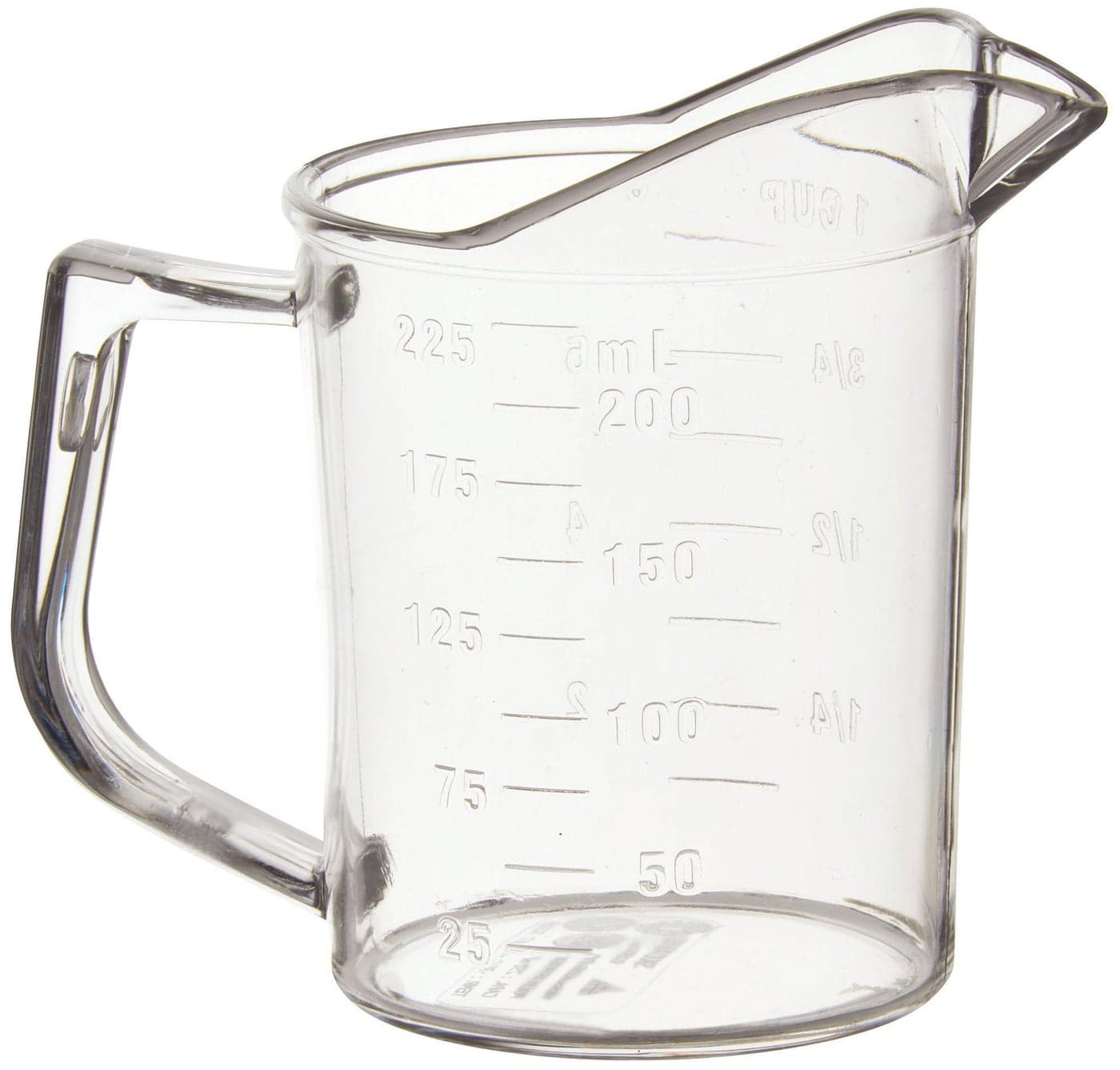Winco 1-Cup Polycarbonate Measuring Cup