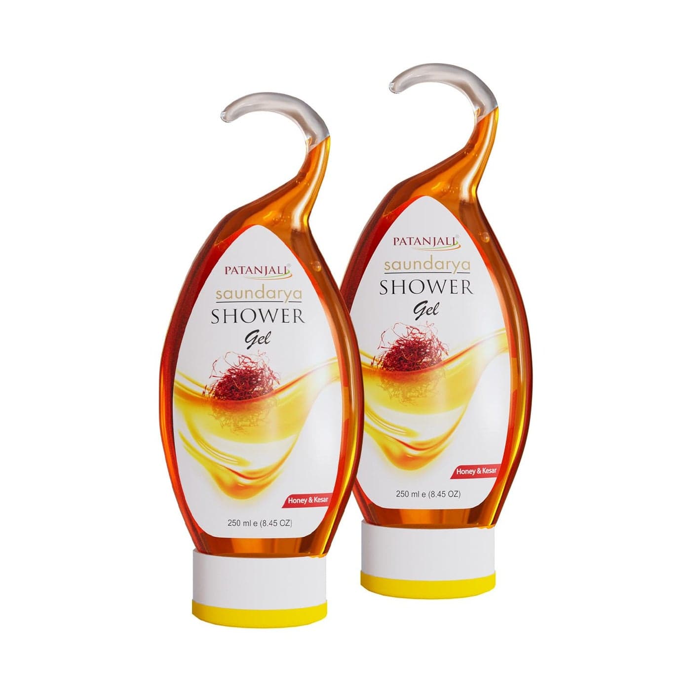 Patanjali Shower Gel 250ml Pack of 2 for Refreshing and Cleansing the Skin with Natural Ingredients for Daily Use