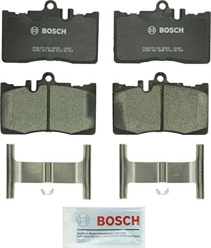 BOSCH BC870 QuietCast Premium Ceramic Disc Brake Pad Set Compatible with Select Lexus LS430 FRONT