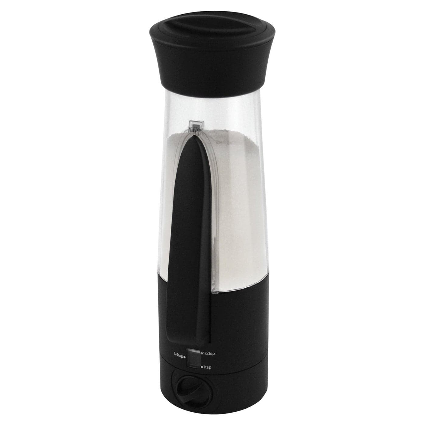 Fox Run KitchenArt Automeasure Adjustable Sugar DispenserShaker Black