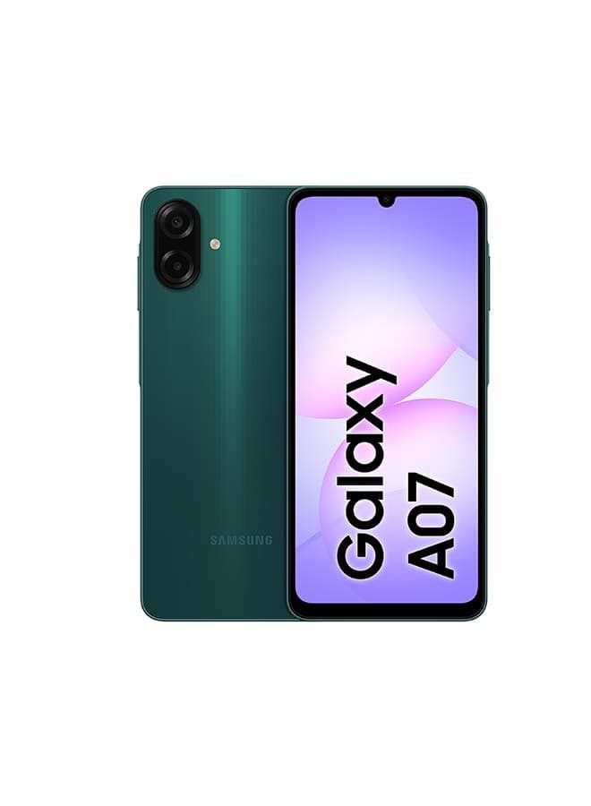 Galaxy A07 Dual SIM Green 4GB 128GB 4G - Middle East Version