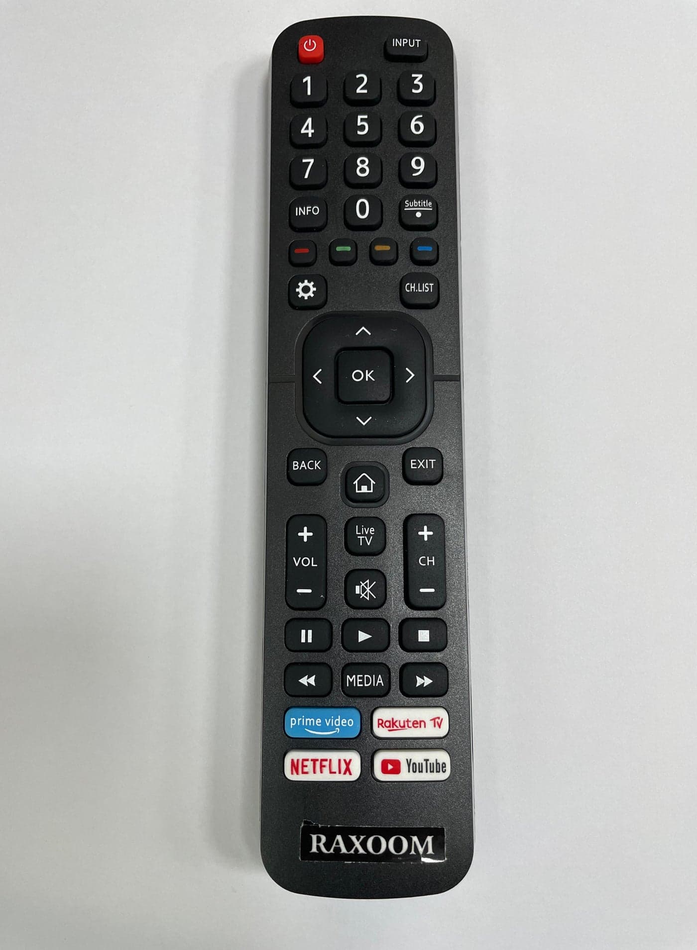 EN2B27 Remote Control Replacement & Backup Accessory for Hisense Television RC3394402 / 01 3139 238 29621 EN2B27