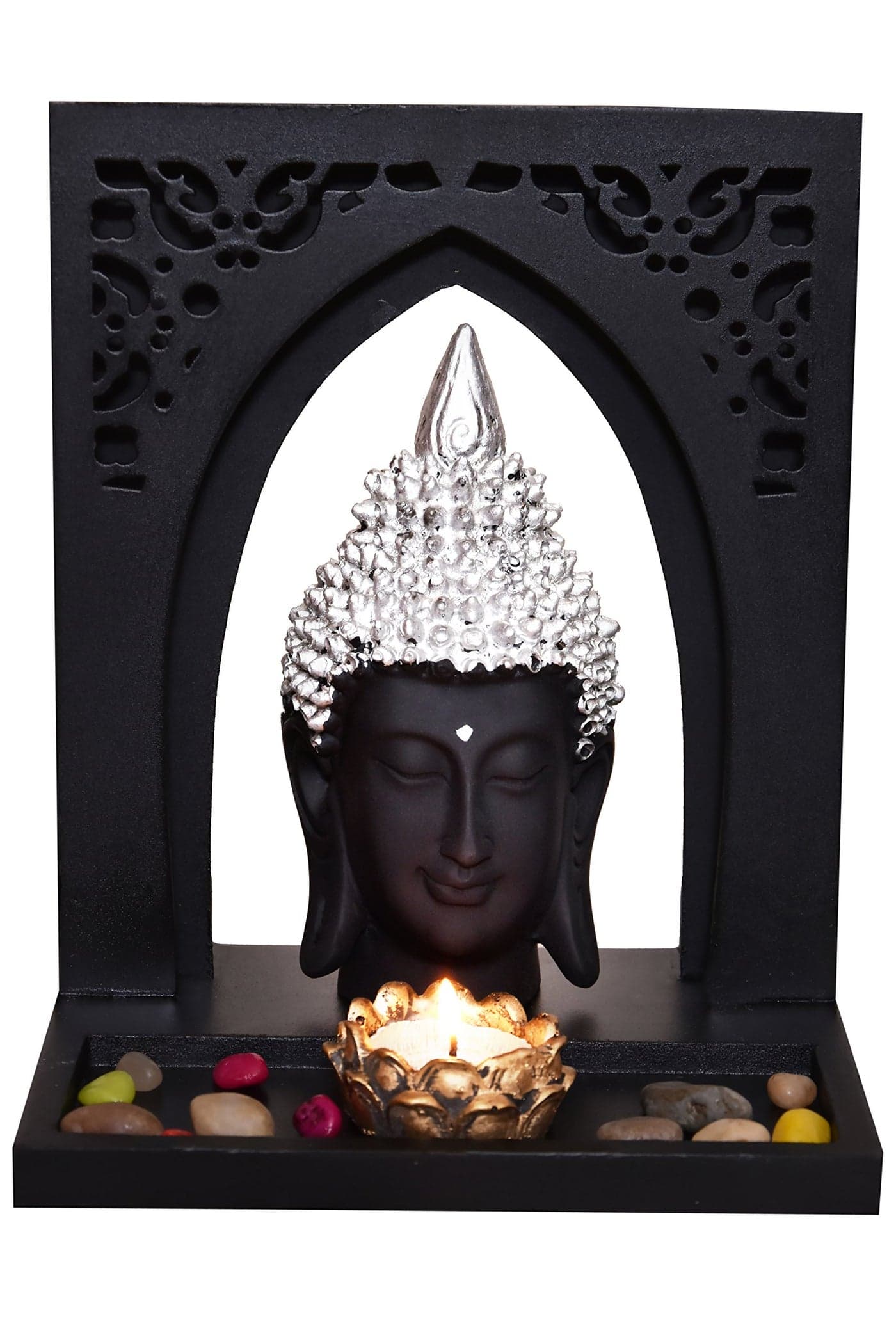 Mariner's Creation Buddha Statues for Living Room,Buddha showpiece,Buddha Statues for Home décor House Warming Gift size-19.5X15X23.5cm