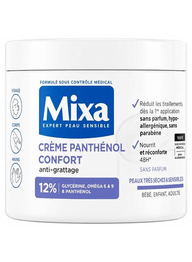 Mixa Panthenol Comfort Cream 400 ml