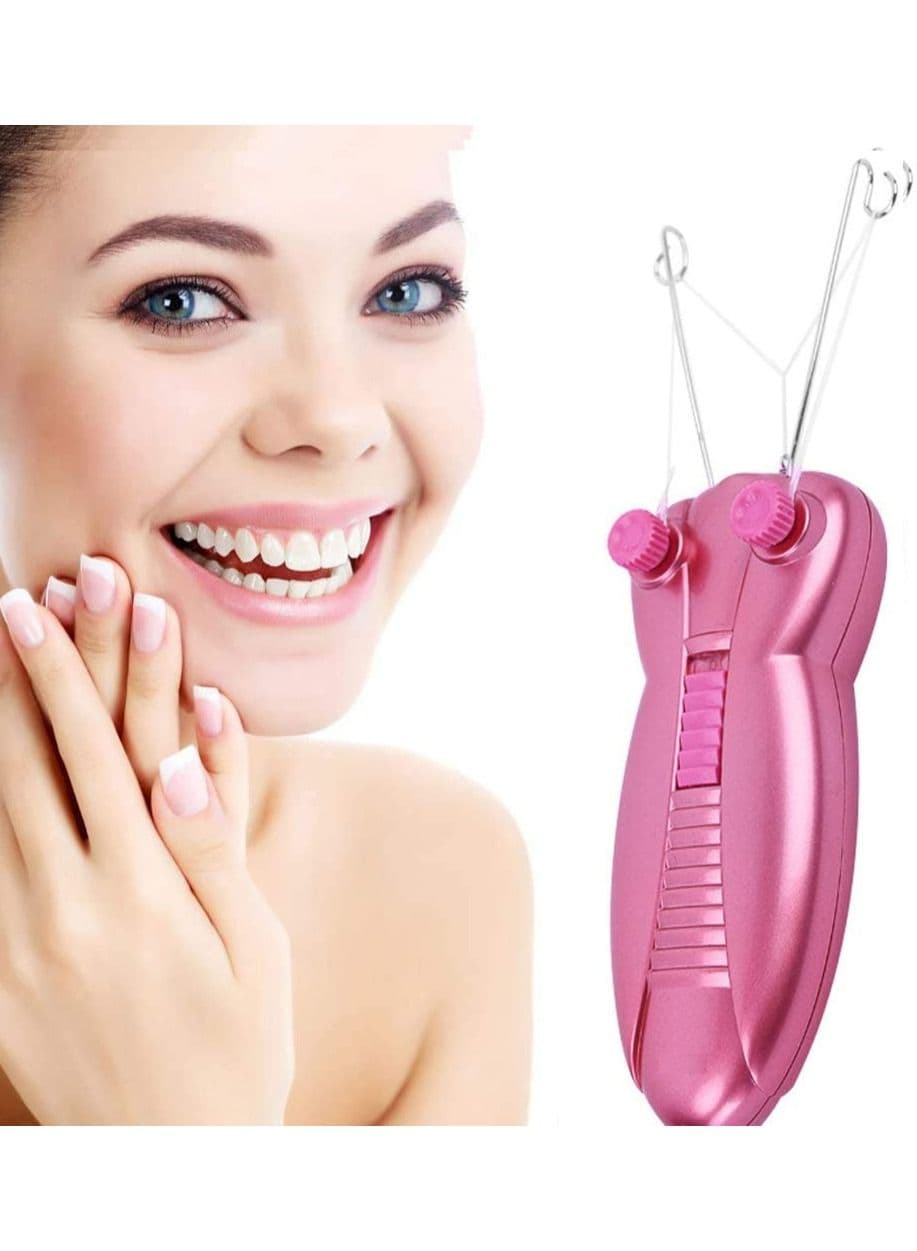 Professional Electric Women Face Mask Facial Hair Remover Cotton Thread Epilator Lady Beauty Machine