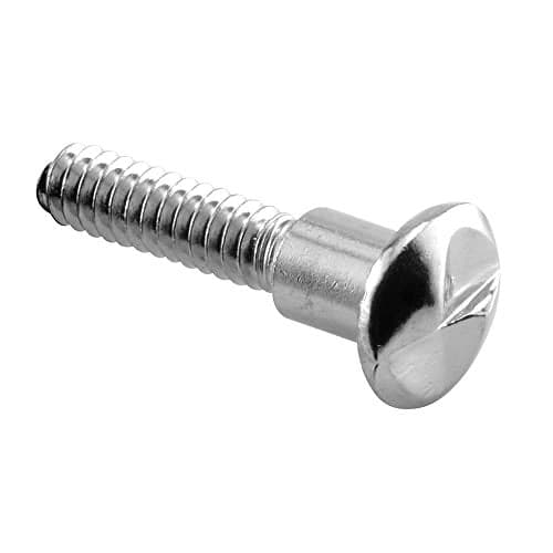 Prime-Line 651-0463 #10-24 x 15/16 In. Chrome One Way Shoulder Screw (100 Pack)