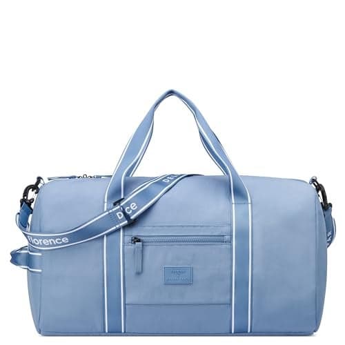 florence by mills Sweet Escape Carry-On Duffle Bag, Zinc Blue