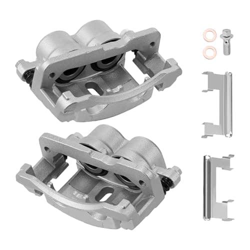 BDFHYK 2pcs Front or Rear Disc Brake Caliper Assembly with Bracket Compatible with Cadillac Escalade ESV/Escalade EXT,Compatible with Chevrolet Astro/Avalanche 1500/Silverado 2500 HD Classic 1999-2013