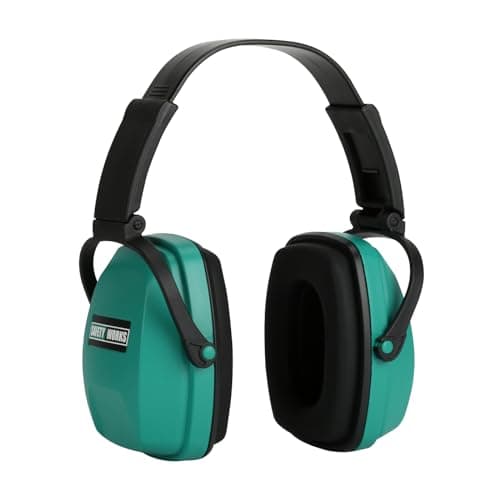 Safety Works SWX00115 Foldable earmuffs, Black