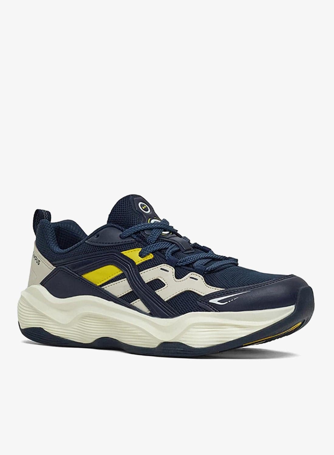 Men Ander Bubble Yoga Max Lace-Up Sneakers-Navy