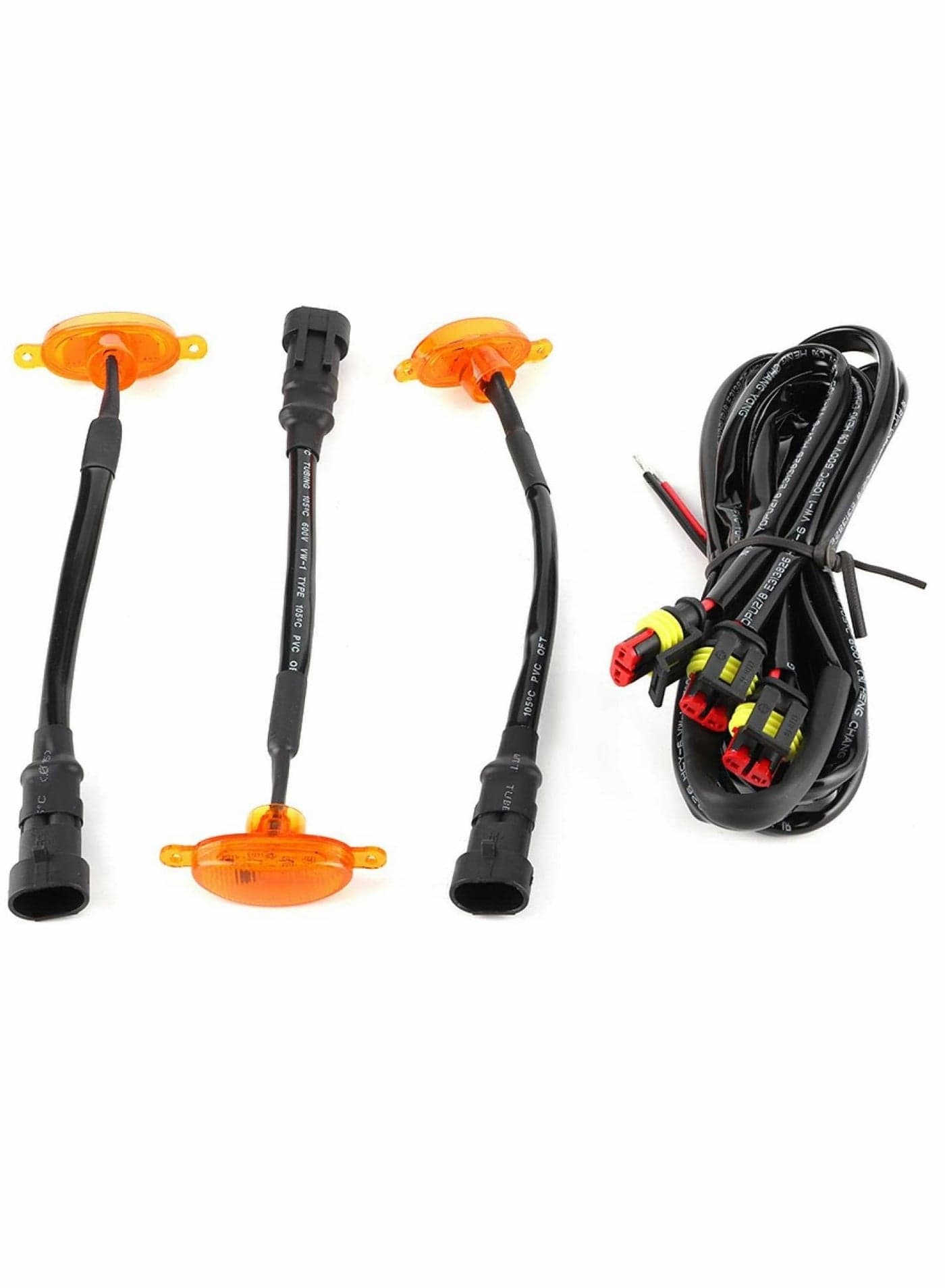 LED Car Grille Light Replacement Kit Front Bumper Lamp for Enhanced Styling and Visibility